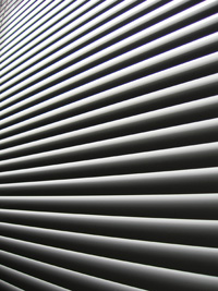 Jalousie am Fenster Jalousie